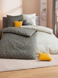 Dormisette Bettwäsche In Ecru-bedruckt