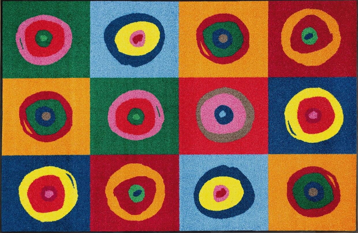 Wash&dry Fußmatte In Rot-bunt 3 Wash&dry Fußmatte In Rot-bunt – Bild 3