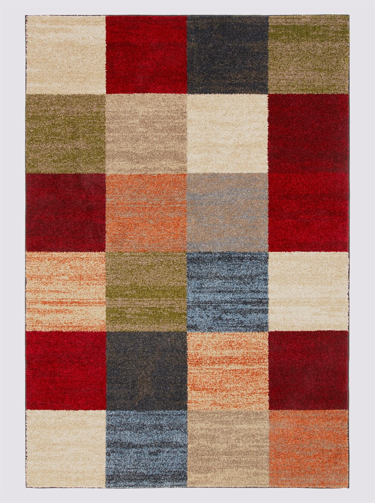 Heine Home Teppich In Terracotta-bunt 1 Heine Home Teppich In Terracotta-bunt