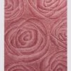 Heine Home Teppich In Rosa-bordeaux