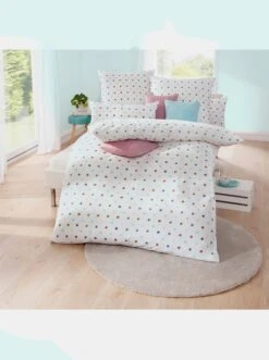 Wäschepur Bettwäsche In Natur-bedruckt