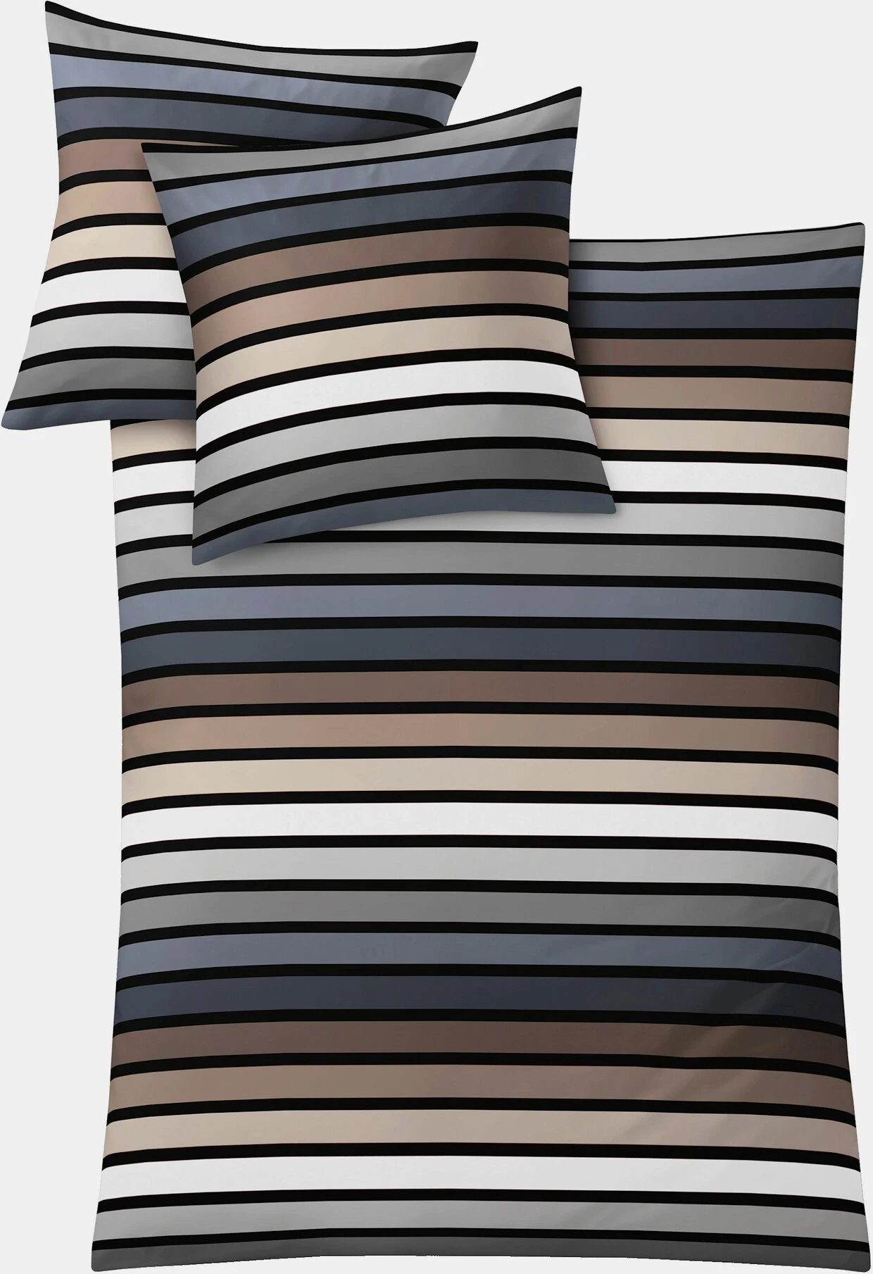 Kleine Wolke Bettwäsche In Taupe-grau 1 Kleine Wolke Bettwäsche In Taupe-grau