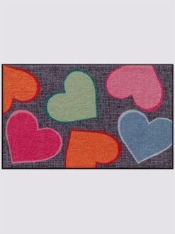 Salonloewe Fußmatte In Grau-bunt