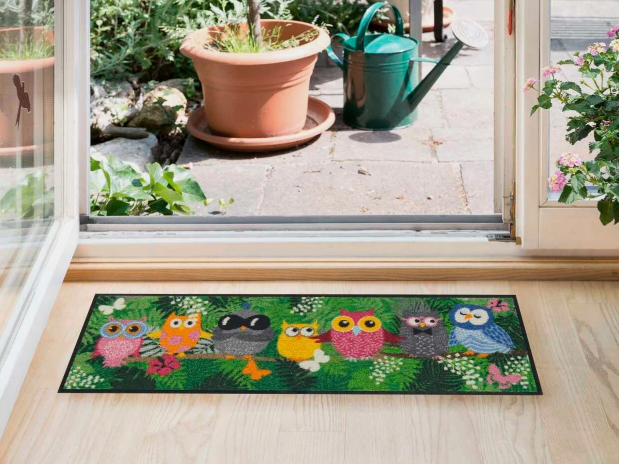 Salonloewe Fußmatte In Grün-bunt 4 Salonloewe Fußmatte In Grün-bunt – Bild 4