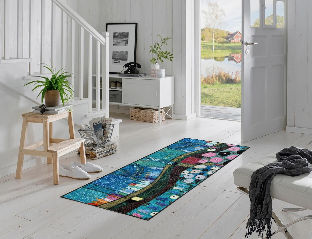 Wash&dry Fußmatte In Blau 3 Wash&dry Fußmatte In Blau – Bild 3