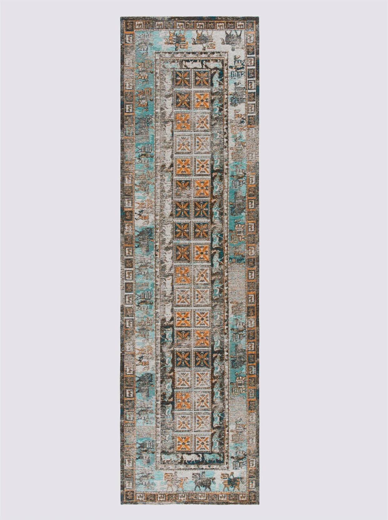 Heine Home Teppich In Türkis-bunt 2 Heine Home Teppich In Türkis-bunt – Bild 2