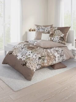 Kaeppel Bettwäsche In Braun-bedruckt