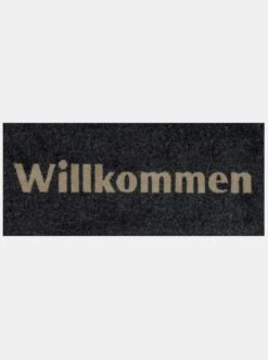 Wash&dry Fußmatte In Anthrazit-ecru