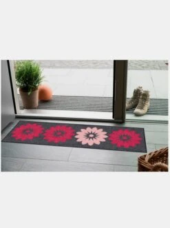 Salonloewe Fußmatte In Anthrazit-beere -Heimtextilien e94708bf6c4760f4b87a6c1a427581f6