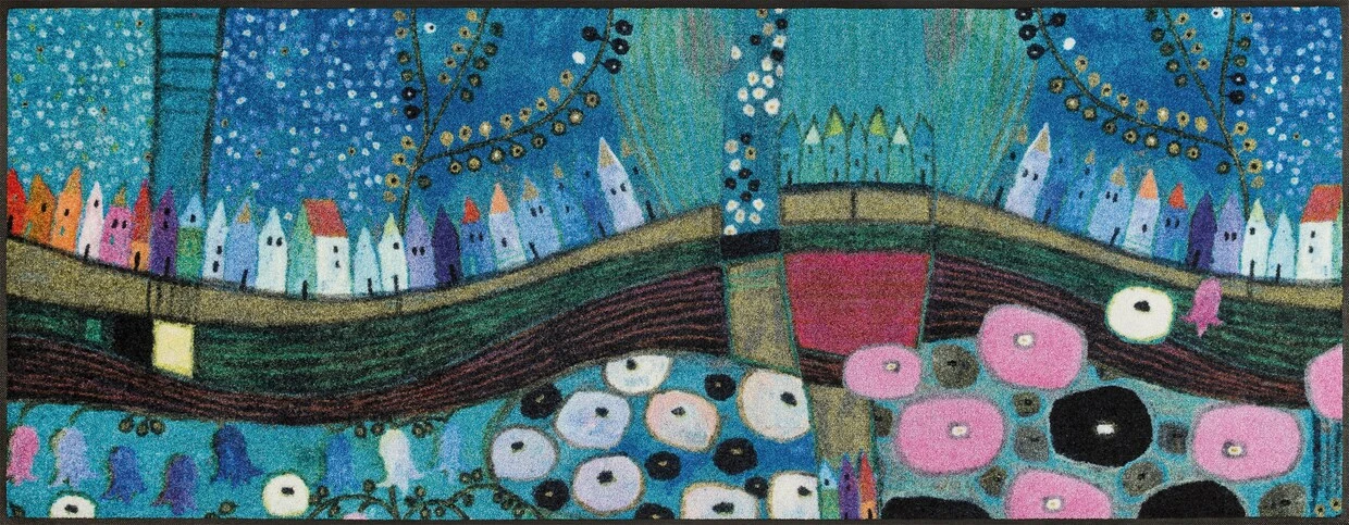 Wash&dry Fußmatte In Blau 2 Wash&dry Fußmatte In Blau – Bild 2