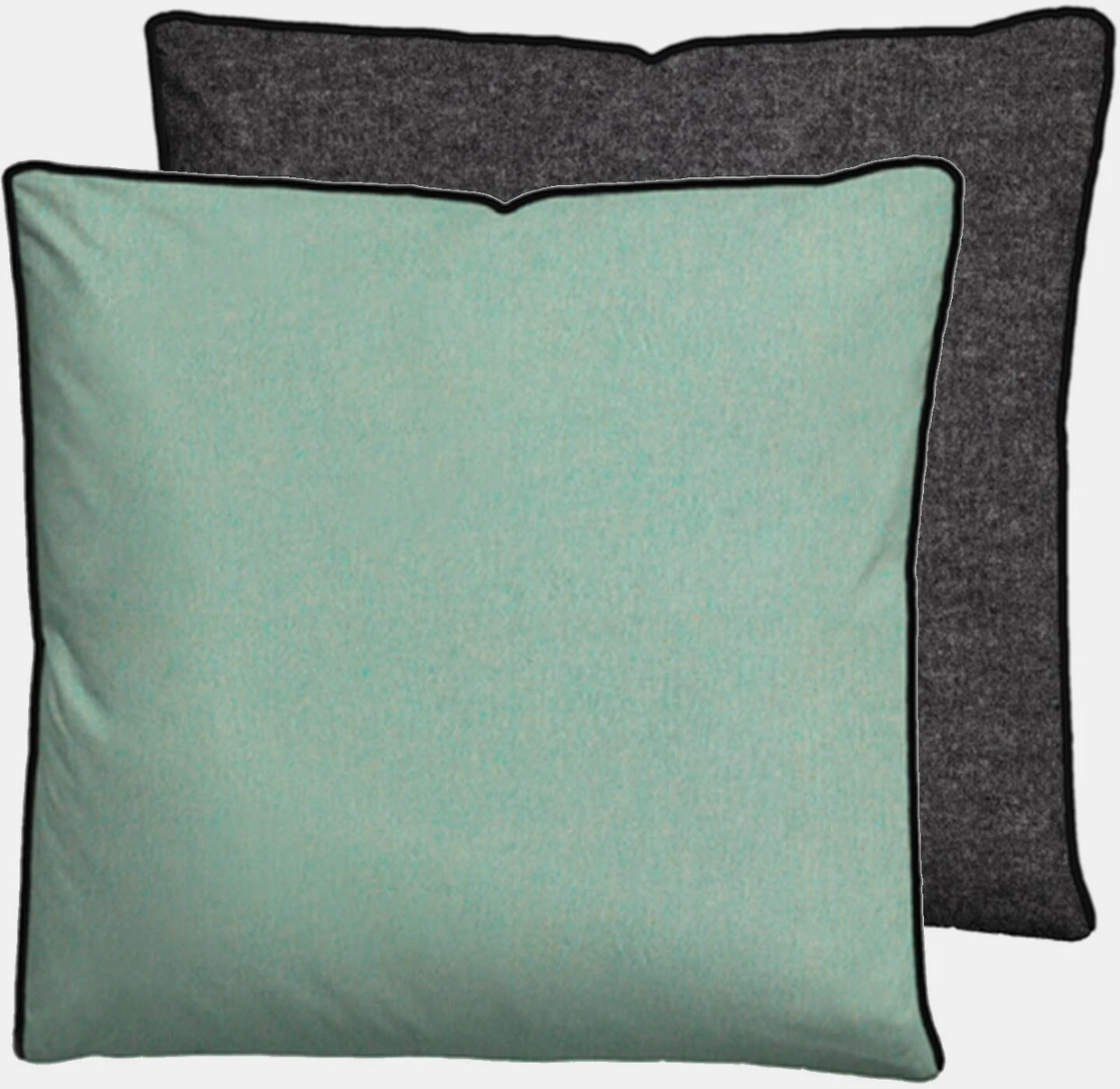 Biberna Bettwäsche In Mint-anthrazit 2 Biberna Bettwäsche In Mint-anthrazit – Bild 2