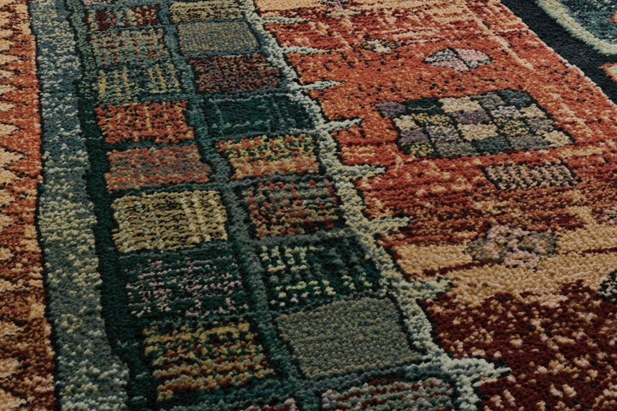 Heine Home Webteppich In Blau 2 Heine Home Webteppich In Blau – Bild 2