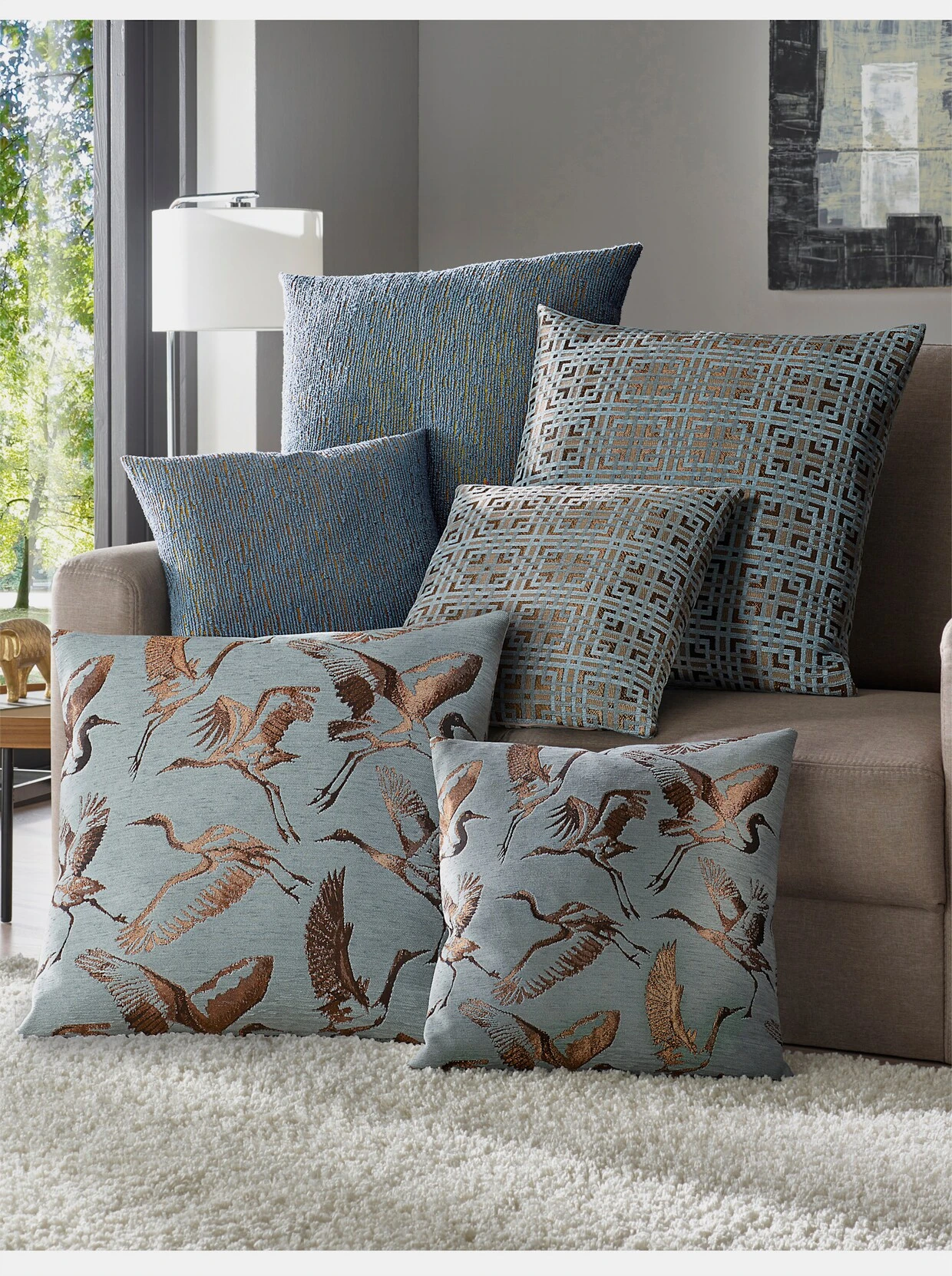 Kissenhülle In Kästchen 2 Kissenhülle In Kästchen – Bild 2