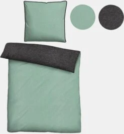 Biberna Bettwäsche In Mint-anthrazit 10 Biberna Bettwäsche In Mint-anthrazit -Heimtextilien fc7da4f3f0cb2a11e59d2b00beaee751