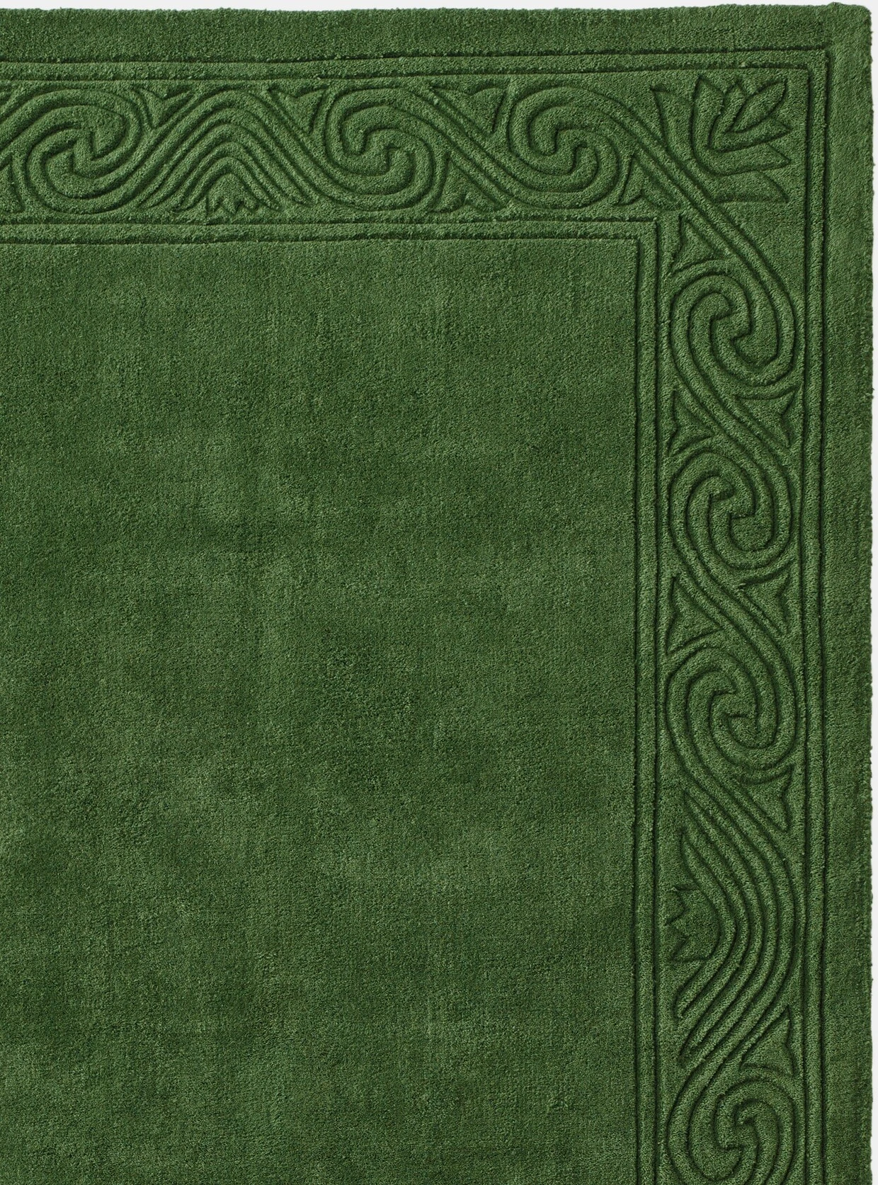 Heine Home Hochflorteppich In Grün 4 Heine Home Hochflorteppich In Grün – Bild 4